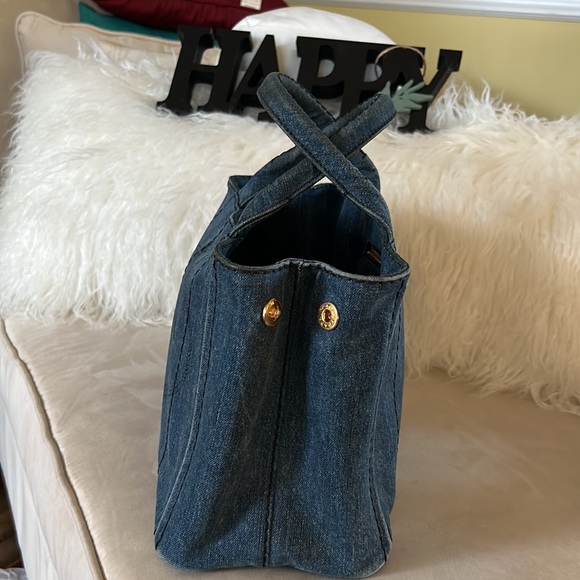 Prada Canapa Blue Denim Prada 💕💕 - Picture 7 of 14